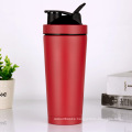 Reusable Stainless Steel Double Wall Shaker Bottles For Protein BPA Free Colorful Gym Sport Shaker Bottles